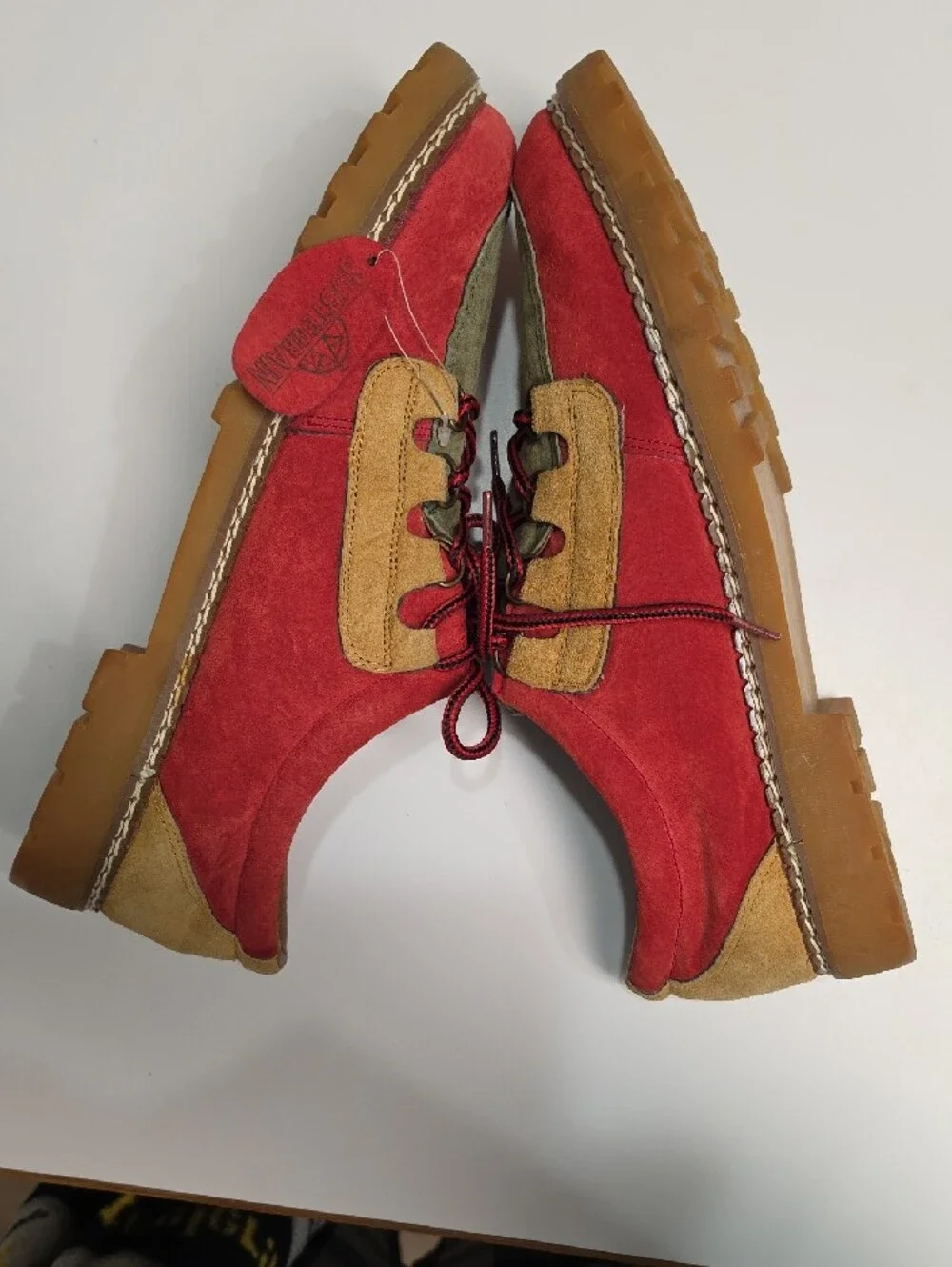 Subterrain Vintage Suede Tyrolean Walking Shoes Y2K Gorpcore Low Top - Size 11D
